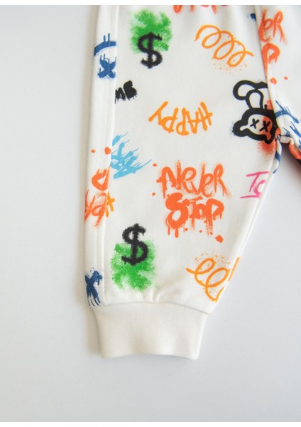 Organik Carles 2'li Takım Bebek Boy Çok Renkli