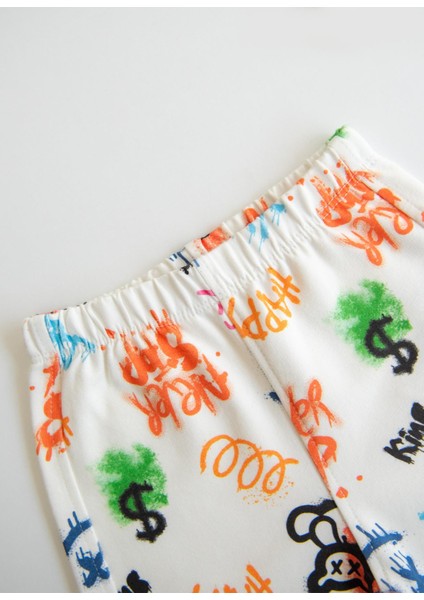 Organik Carles 2'li Takım Bebek Boy Çok Renkli