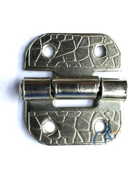 Stoplu Menteşe - 30x33mm, Nikel, 1 Adet