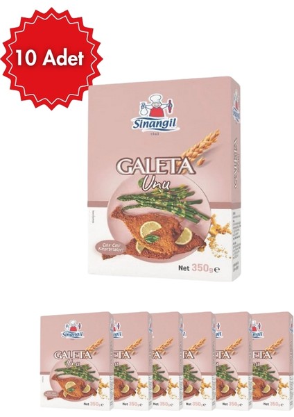 Galeta Unu 350 gr x 10 Adet (Toplam 3.5 Kg) Ekonomik Aile Paketi