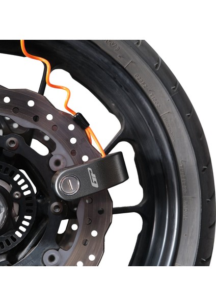 DSK003 Universal Alarmlı Motosiklet Disk Kilidi Gri fiyatları