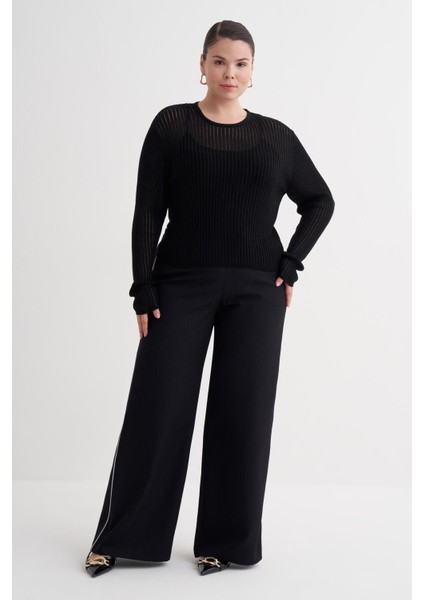 Transparan Ince Triko Bluz modelleri