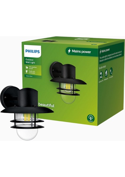 Inyma Yuvarlak Dış Mekan Duvar Lambası