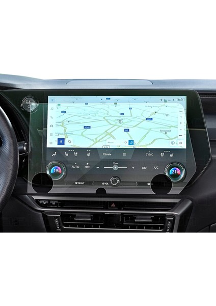 Lexus Rx 350/450/500 2023-2025 Uyumlu 14 Inç Navigasyon 9h Nano Ekran Koruyucu
