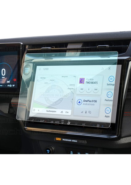 Ford Puma 2024-2025 Uyumlu 12 Inç Navigasyon 9h Nano Ekran Koruyucu