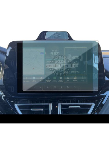 Suzuki S-Cross Uyumlu Navigasyon ve Sensör 9h Nano Ekran Koruyucu 2 Li Set