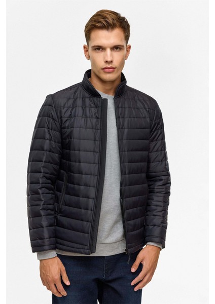 Ray Desen Kapitone Siyah Erkek Mont MN2008700516