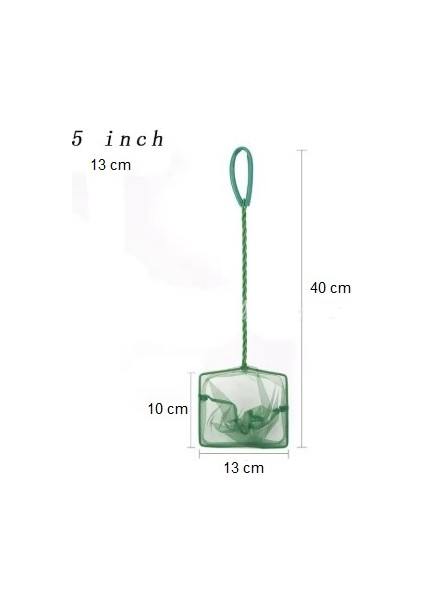 Akvaryum Balık Yakalama Kepçesi 5 Inç 13 cm (5332) fırsatları