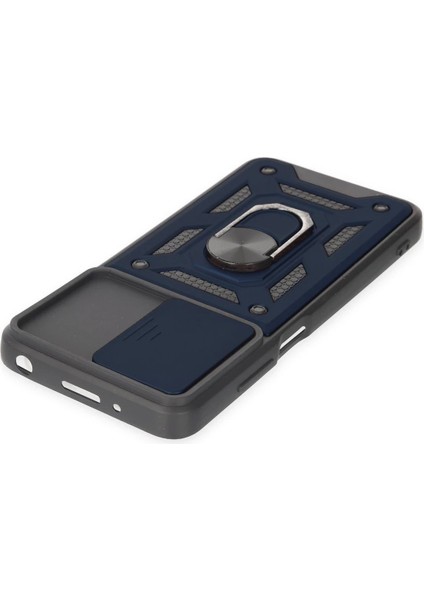 Xiaomi Redmi 10 2022 Kılıf Pars Lens Yüzüklü Silikon - Lacivert - MRS3466-6768 fırsatları