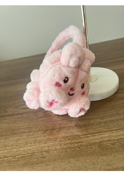 Kadın/kız Çocuk Tavşan Figürlü Soft Peluş Kışlık Kulaklık modelleri