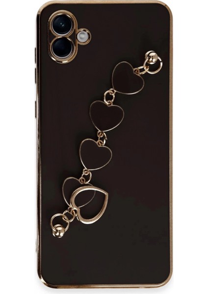 Samsung Galaxy A04E Kılıf Esila Silikon - Siyah (K95)