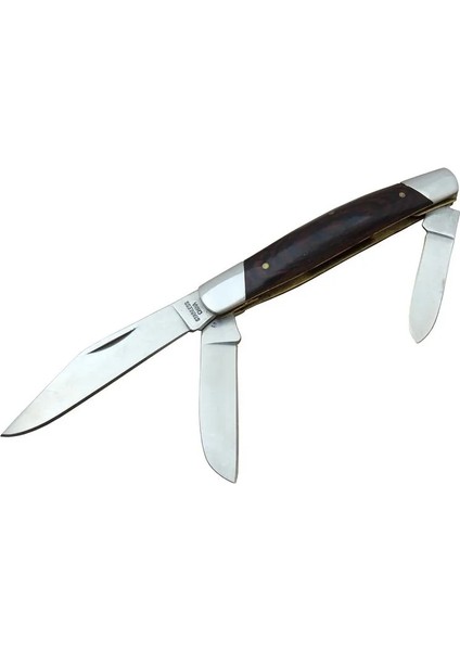 bulurum k15 falkon üç ağızlı / üçlü çakı 18 cm ahşap saplı, manuel