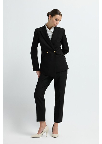 Asimetrik Ceket Siyah 11942100004 modelleri