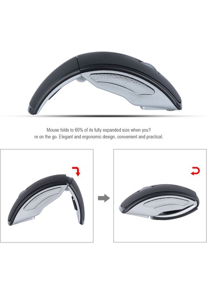 2.4ghz Kablosuz Dikey Ergonomik Fare - Ofis/oyun Için 2400DPI Hassasiyet, Bilgisayar/dizüstü Bilgisayar Için Konforlu El Desteği Faresi (Yurt Dışından) fırsatları