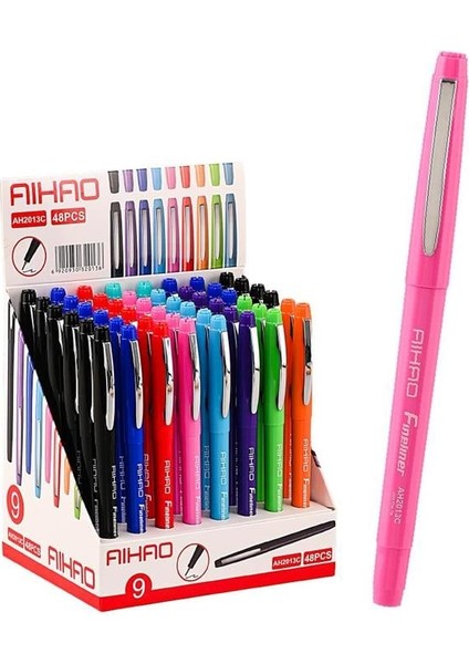 Aihao Fineliner St. AH2013-48 48'li Kavanozlu