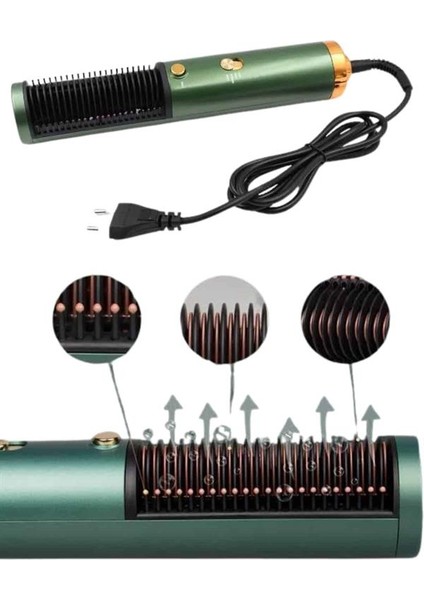 Fön Tarak Düzleştirici Seramik Kaplama Fön Makinesi Saç Kurutma - M162R556-K65162 fırsatları