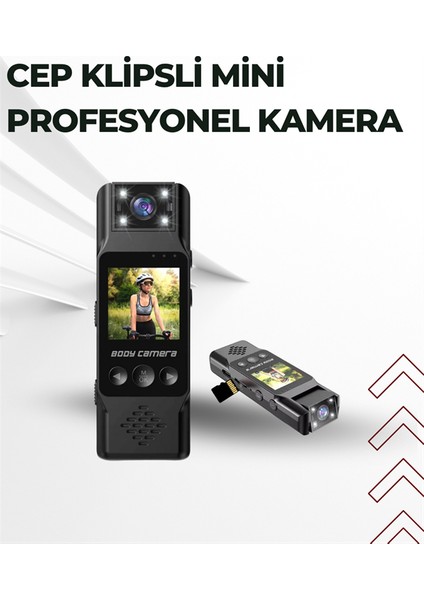 Wifi ile Uzaktan Erişimli Mini Kamera – 1200MAH Batarya 1080P Video Çekimi - MCT9024-8840