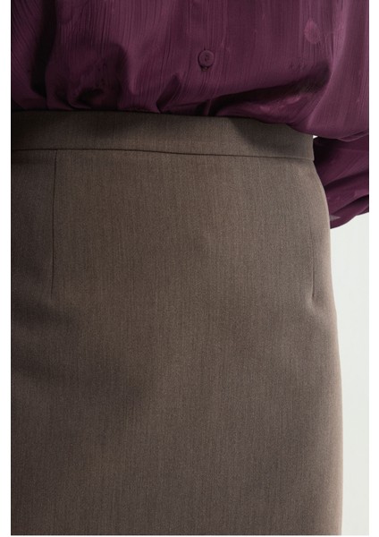 Gabardin Mini Etek A.kahve 127L8670006 fiyatları