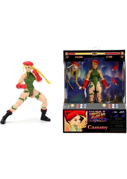 Jada Street Fighter Iı Cammy White Figür