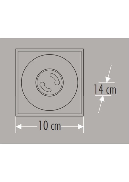 Cata Ct 5420 Siyah Bakır Dekoratif Spot Kasa G-10 Duy fiyatları