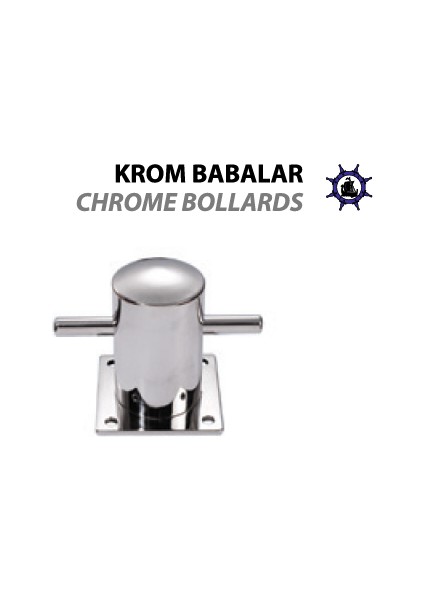 316 L Krom Baba Marina ve Rıhtımlar Için 20 Ton Bollard modelleri