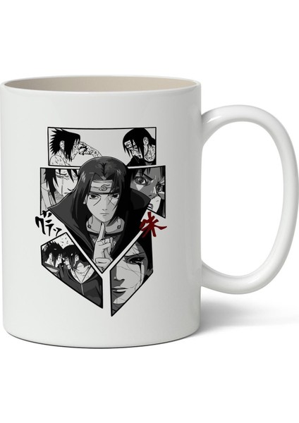 Naruto Itachi Anime Temalı Kupa Bardak - Sevgiliye Arkadaşa Hediye