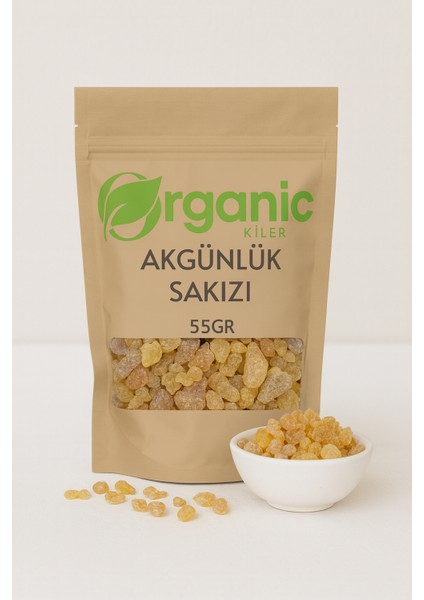 Doğal Akgünlük Sakızı 55GR & Sandaloz Sakızı 55GR | 2'li Bitkisel Karışım Seti | Bitkisel Reçine fiyatları