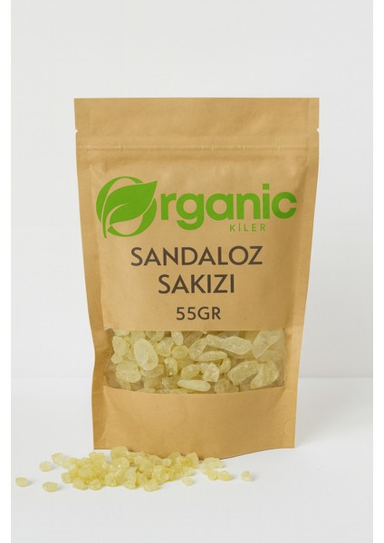 Doğal Akgünlük Sakızı 55GR & Sandaloz Sakızı 55GR | 2'li Bitkisel Karışım Seti | Bitkisel Reçine modelleri