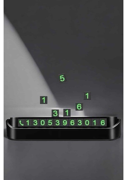 Araç Içi Numaratör Numaralık Torpido Üstü Açılır Kapanır Telefon Numarası Bırakma modelleri