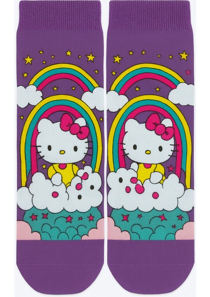 Hello Kity Renkli Çorap