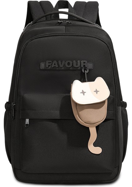 Büyük Kapasiteli Bilgisayar Çantası Hafif Başlangıç Sırt Çantası Ortaokul ve Lise Öğrencileri Okul Çantası (Yurt Dışından)