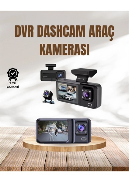 Wi-Fi Destekli Araç Kamerası: 2.7” Ekran, 128GB Destek ve Ir Gece Görüş