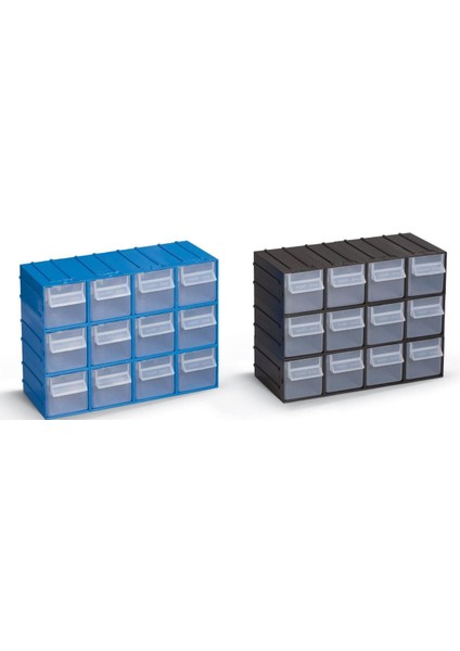 Portbag PH03 Hobby Çekmece Seti Mavi