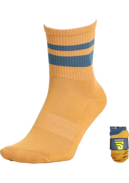 Piove 2'li Unisex Günlük Stil Çorap 23KUAL19D02-MUL3