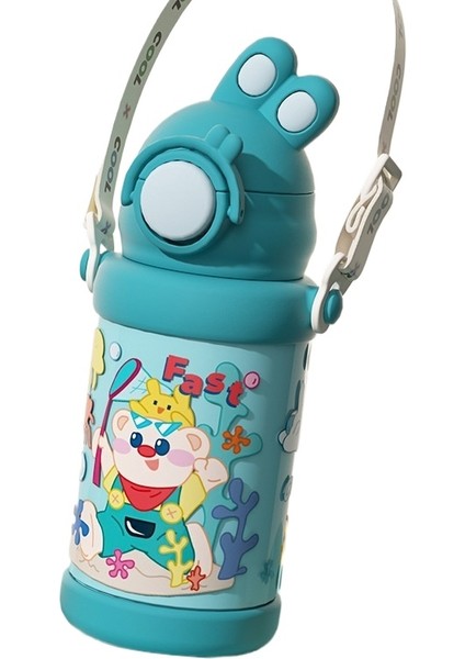 Karikatür 316 Paslanmaz Çelik Yalıtımlı Su Isıtıcısı Öğrenciler Için (Yurt Dışından)