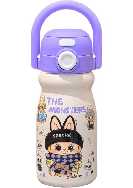 Yalıtımlı Su Isıtıcısı 316 Paslanmaz Çelik Yalıtımlı Bardak Taşınabilir Çift Içme Pipetli Su Bardakları (Yurt Dışından)