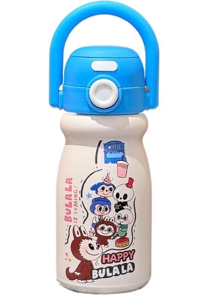 Yalıtımlı Su Isıtıcısı 316 Paslanmaz Çelik Yalıtımlı Bardak Taşınabilir Çift Içme Pipetli Su Bardakları (Yurt Dışından)