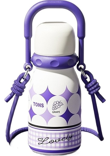 Paslanmaz Çelik Termos Bardağı Öğrenci Büyük Kapasiteli Dopamin Su Bardağı Üç Içecek Termos Su Isıtıcısı (Yurt Dışından)