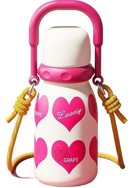 Paslanmaz Çelik Termos Bardağı Öğrenci Büyük Kapasiteli Dopamin Su Bardağı Üç Içecek Termos Su Isıtıcısı (Yurt Dışından)