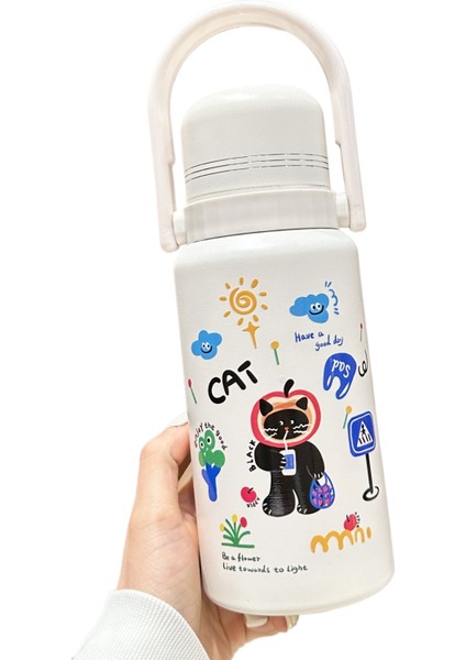 Bir Bardak Üç Içecek Yalıtılmış Su Isıtıcısı Büyük Kapasiteli 316 Paslanmaz Çelik Su Bardağı (Yurt Dışından)