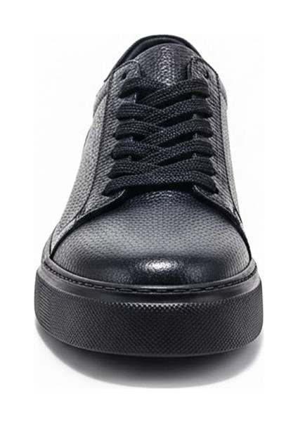 Siyah Erkek Hakiki Deri Ayakkabı 632.2501-1 indirimleri