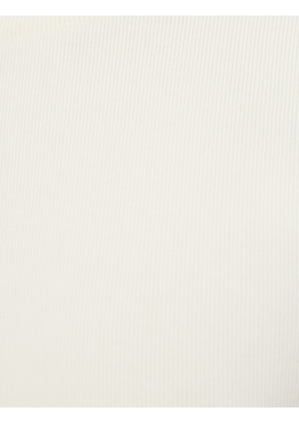 Pamuklu Uzun Kollu Basic Bisiklet Yaka Sweatshirt