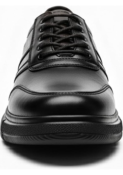 Siyah Erkek Hakiki Deri Ayakkabı 666.1300 modelleri