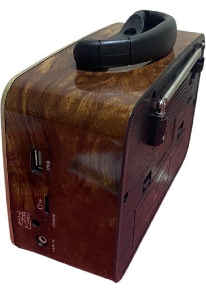 19 cm 3 Bant Nostajik USB Bluetooth Radyo 2856 modelleri