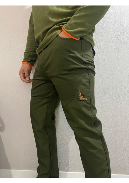 Likralı Su Geçirmez Erkek Avcı Çulluk Pantolonu