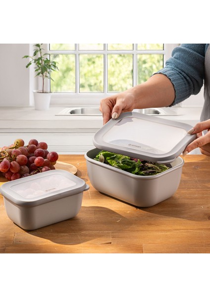 Lora 2'li Saklama Kabı Gri modelleri