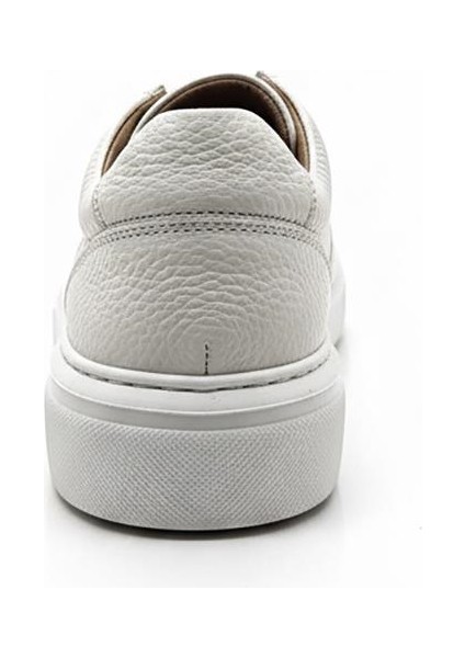 Kırık Beyaz Erkek Hakiki Deri Ayakkabı 632.2532