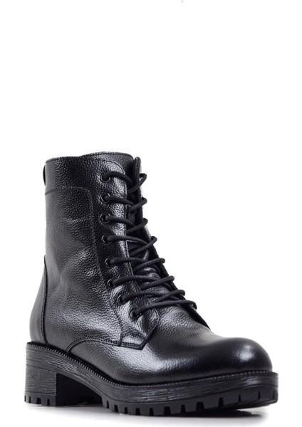 Siyah Kadın Hakiki Deri Bot 562.62