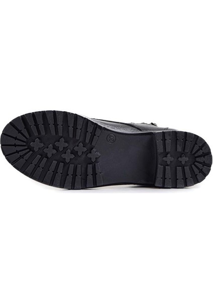 Siyah Kadın Hakiki Deri Bot 562.62 fırsatları