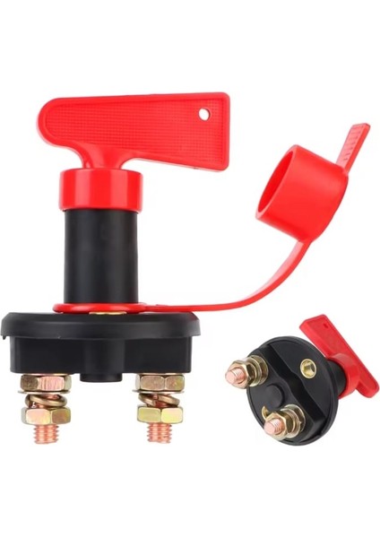 MR-275 Akü Devre Kesici Şalteri 100A 2p 12-48V On-Off 100 Amper M10